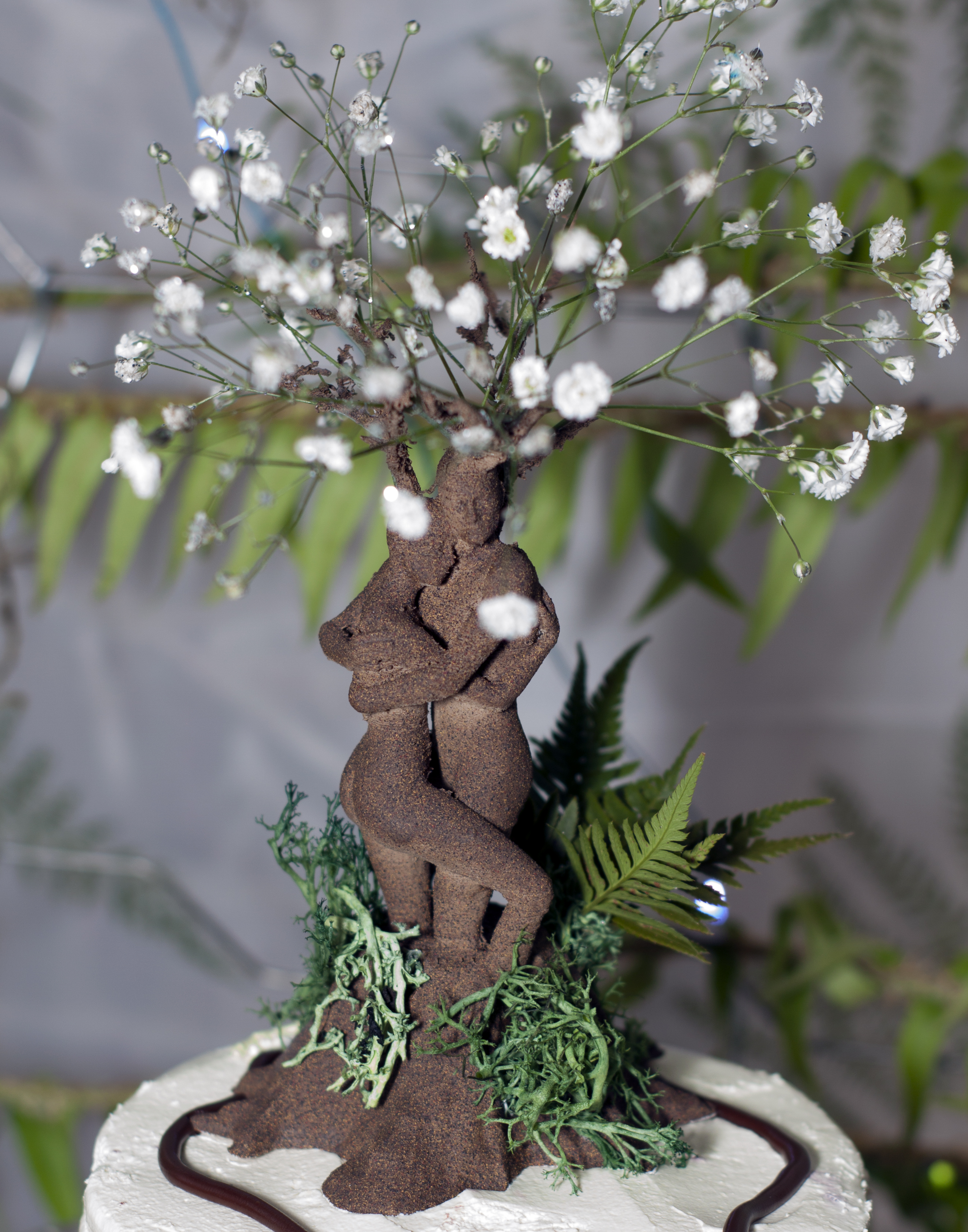 Celtic Entwined Lovers Cake Topper